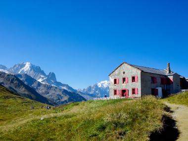 Der Saumpass "Col-de-Balme" am Mont Blanc