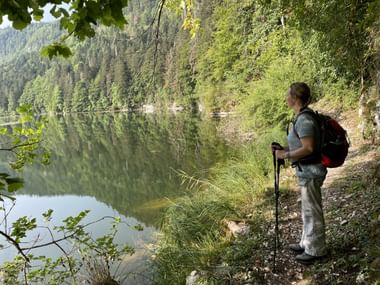 Im Grün der Doubs fühlt man sich wohl