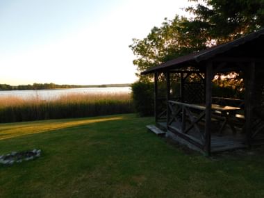Hütte in Krutyn am Wasser
