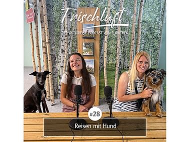 Podcast-Cover Reisen mit Hund
