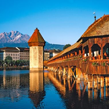 Brücke in Luzern