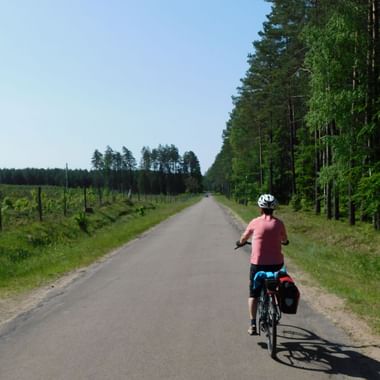 Radtour durch Krutyn und Rosocha