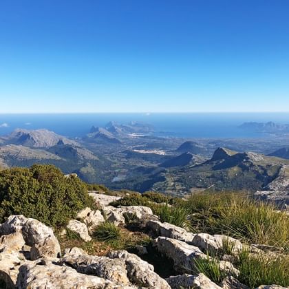 Gebirge auf Mallorca