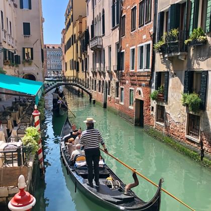 Gondelfahrt in Venedig
