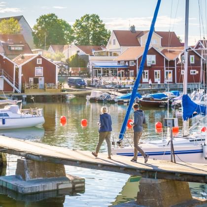 The idyllic village of Öregrund