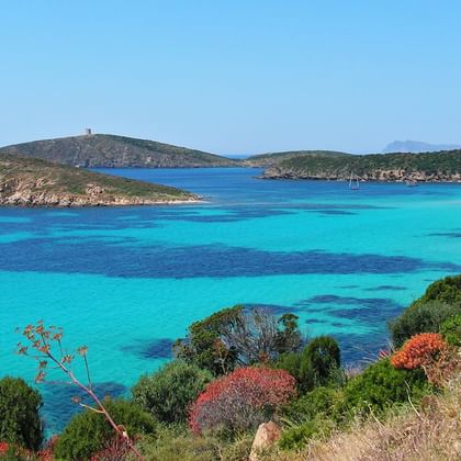 Türkises Meer auf Sardinien