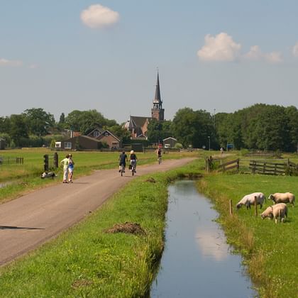 Radfahrer Nord-Holland