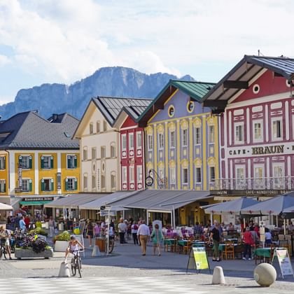 Mondsee city centre