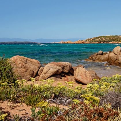 Einer der Strände von La Maddalena