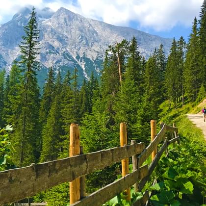 Wunderschöne Routenführung am Ganghofer Weg im Gaistal