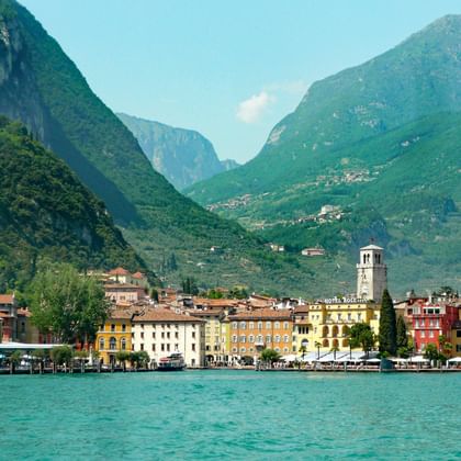 Riva vom Gardasee aus