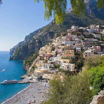 Positano an der Amalfiküste