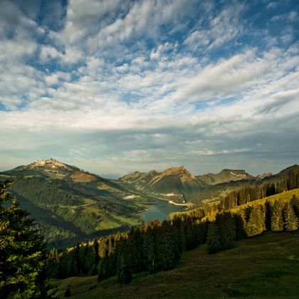 Aussicht Les Mossettes