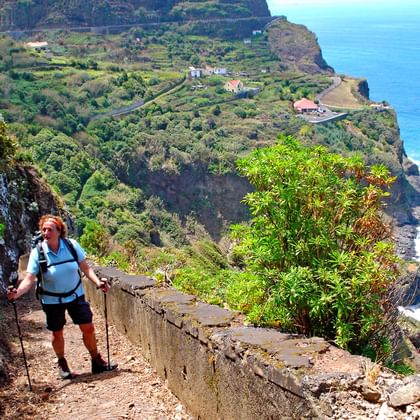 Grandiose Aussichten entlang der Klippen Madeiras