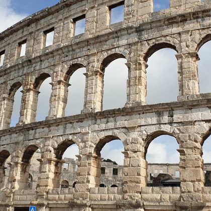 Amphitheater in Pula