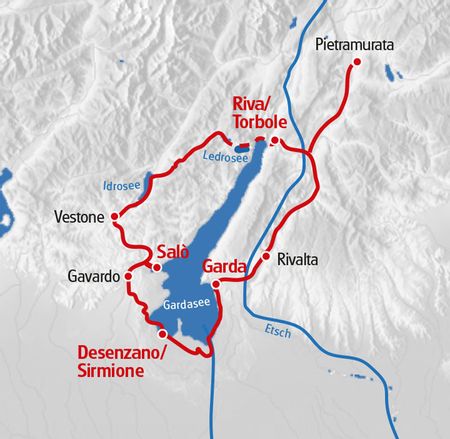 Gardasee Rundfahrt 2024