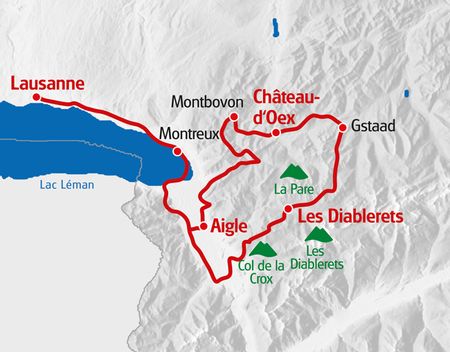 Die Tour Waadtländer Alpen von Eurotrek startet in Lausanne und führt durch viele Weinreben nach Aigle.