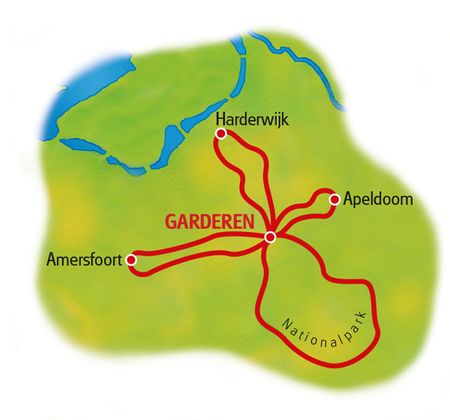 Karte Sternfahrt Ijsselmeer