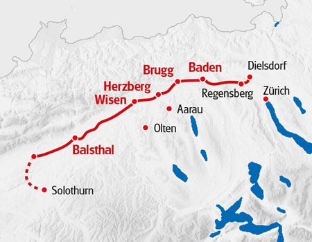 Jura Höhenweg Regensberg-Solothurn 2024