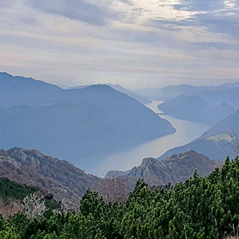 Ausblick auf den Lago di Lugano