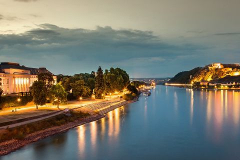 The Moselle near Koblenz