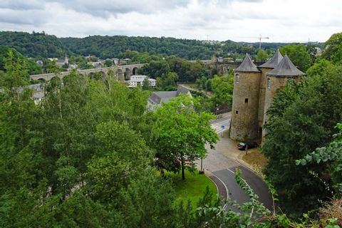 Blick auf Luxemburg 