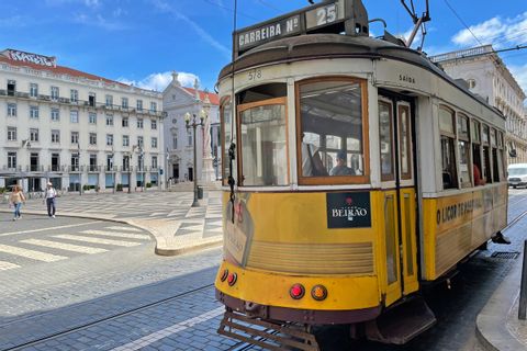 Tramway in Lisbon