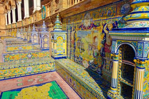 Mosaik in Sevilla