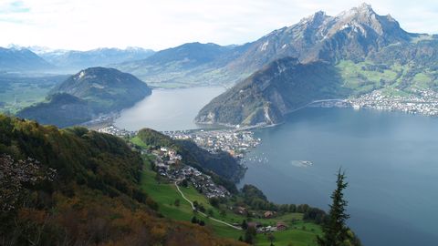 View of Lake Lucerne from the Bürgenstock