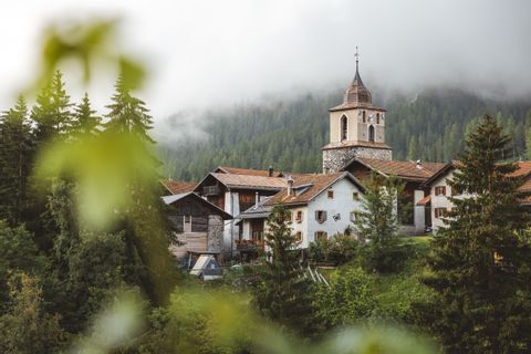Bergün, un village de montagne authentique.