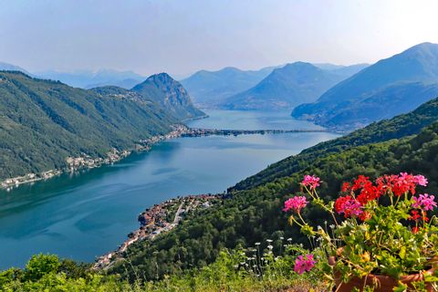 Wonderful view at Lake Lugano