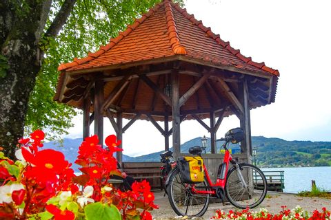 Bike on the Lake Attersee