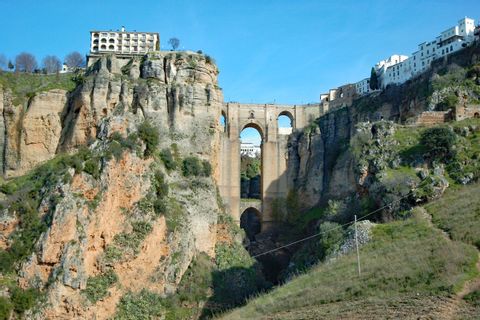 Brücke Puente nuevo in Ronda
