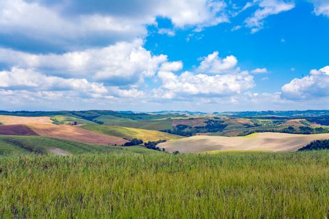 View over wonderful Tuscany