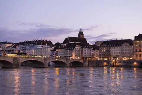 River Rhine in Basel