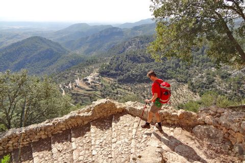 Wandern ohne Gepäck auf Mallorca