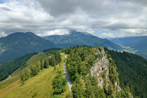 Kitzbuehel Jakobskreuz Buchensteinwand-Panorama