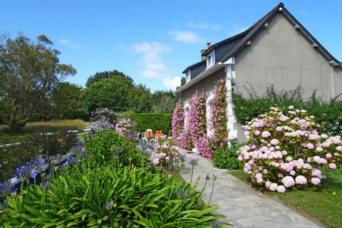 Einzigartige Blumengärten beim Wandern auf der Île de Bréhat