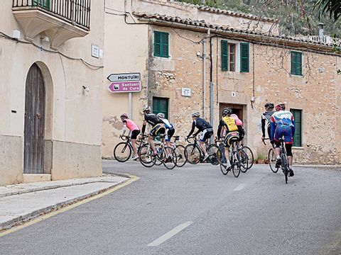 Rennradfahrer ("Gümmeler") auf Mallorca