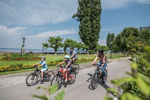 Familien-Fahrradtour durch Rorschach