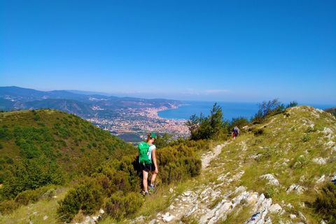 Blick auf die Ligurische Küste