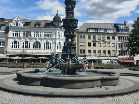 Koblenz als Endziel von Eurotreks Moselradwegreise.