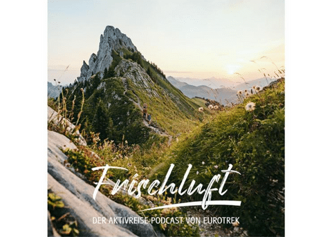 Das Titelbild des Podcasts Frischluft von Eurotrek. 