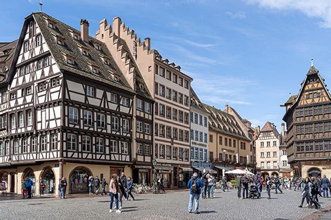 In der Altstadt von Strassburg