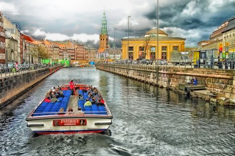 Kanalfahrt in Kopenhagen