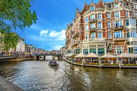 Blick auf Amsterdam 
