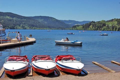 Boat trip at the lovely Titisee