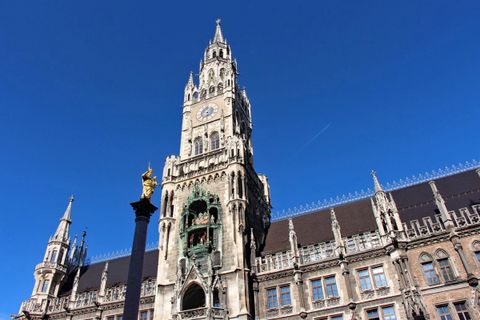 Blick auf das Rathaus in München
