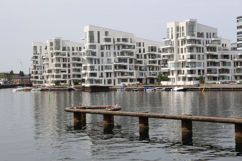 Neubauten in Kopenhagen. Aktivferien mit Eurotrek