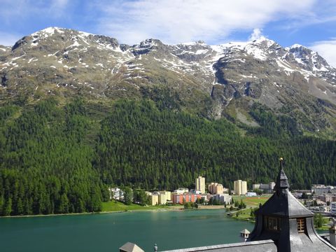 Traumhafte Aussicht in St. Moritz